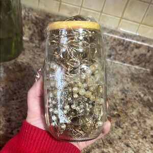 Vintage/ Antique Jewelry Mystery Jar
